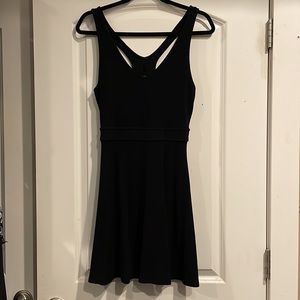 Forever 21 Black Peek a Boo Dress